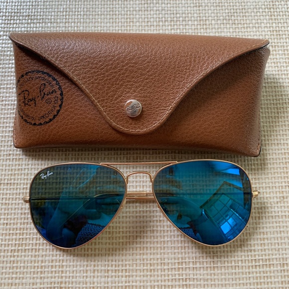 Blue Ray-Ban Aviators - Picture 5 of 5